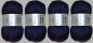 Preview: 400g Sockenwolle No. 1, Lieblings Wolle, 4-fach garantiert filzfrei 324 marine
