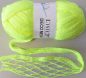 Preview: 100g DECO Neon ONline Garne stricken basteln dekorieren Schalwolle neongelb 905