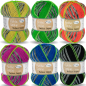 Preview: 100g Flotte Socke Sockenwolle Perfect Stripes 4-fach filzfrei von Rellana