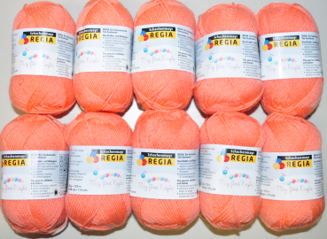 250g (10x25g) REGIA My first Sockenwolle 4-fach filzfrei Fb. 1884 Pt. 1592 /9