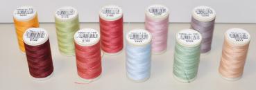 Preview: 10 x 100m Spule Nähgarn Coats Mez Duet Nr. 100, 100% Polyester reißfest, 5010