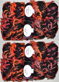 1000g (20x50g)  Misano Linie 314 ONline Garne Fransengarn super effektvoll Fb 02