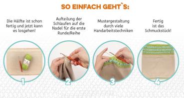 my boshi LOOP, fertiger Baumwolle-Loop zum Anhäkeln