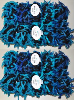 Preview: 1000g (20x50g)  Misano Linie 314 ONline Garne Fransengarn super effektvoll Fb 08