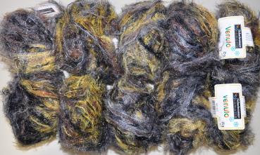 250g (10 x 25g)  Venuto Schachenmay Flauschgarn Fellgarn Fransenwolle vegan 086