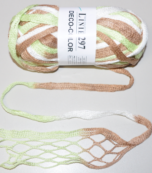 Preview: 100g DECO Color ONline Garne stricken häkeln basteln dekorieren Schalwolle 116