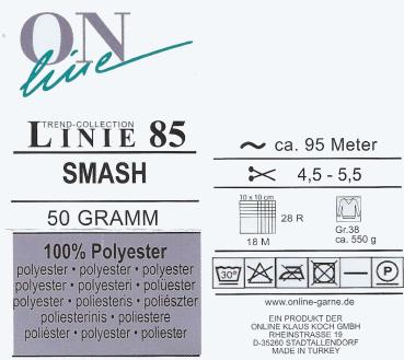 50g Smash Linie 85 Fransenwolle Fransengarn Kuschelwolle Schalwolle