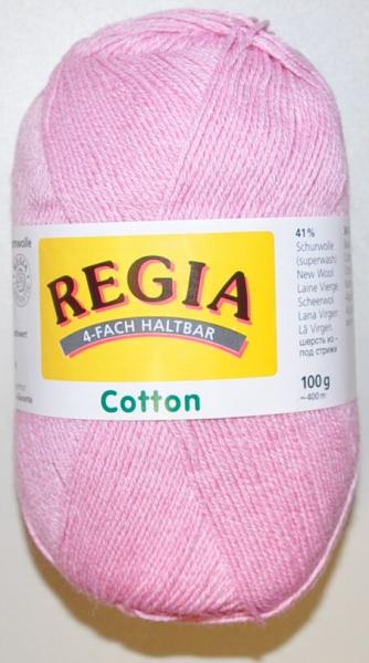 100g Regia Cotton Sockenwolle Strumpfwolle mit Baumwolle filzfrei Fb. 137