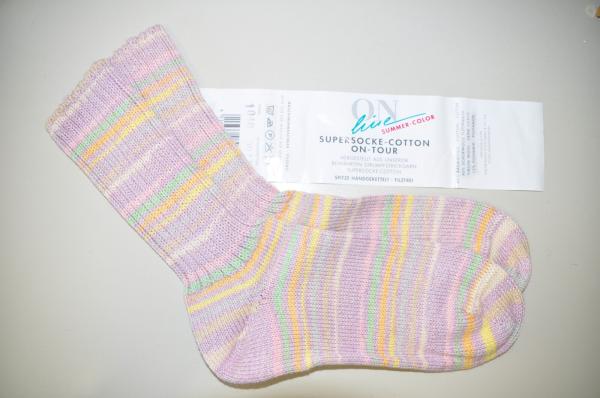1 Paar Socken 39-40 maschinengestrickt mit Baumwolle wie handgestrickt 1040