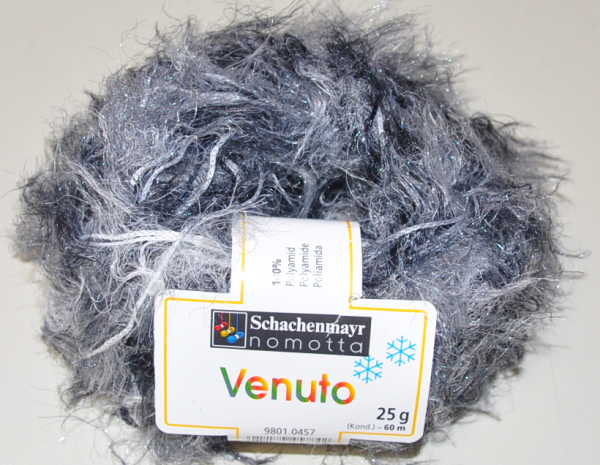 250g (10 x 25g)  Venuto Schachenmay Flauschgarn Fellgarn Fransenwolle vegan 084