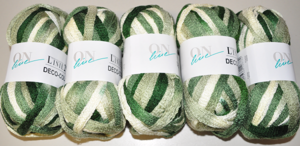 500g DECO Color ONline Garne stricken häkeln basteln dekorieren Schalwolle 112