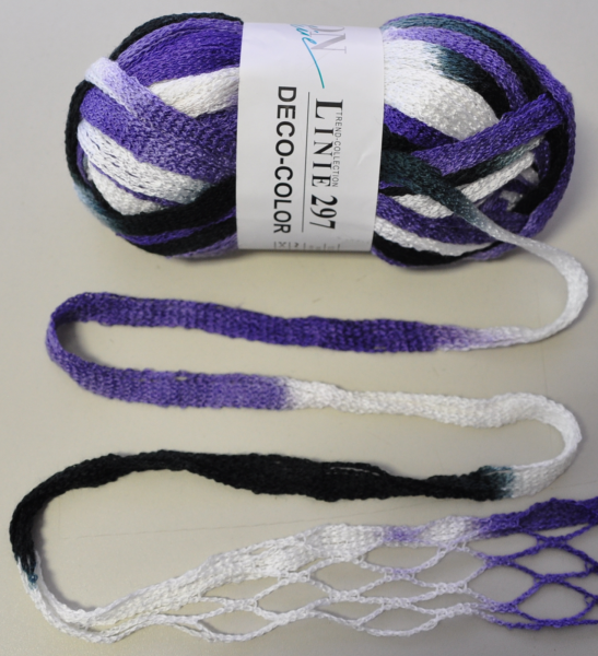 500g DECO Color ONline Garne stricken häkeln basteln dekorieren Schalwolle 113