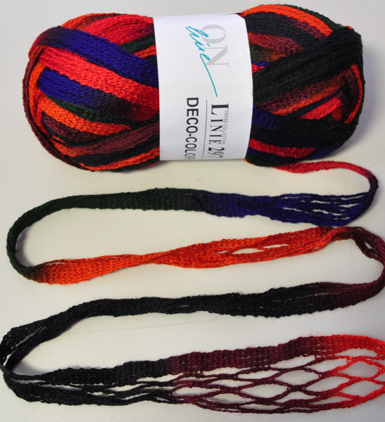 500g DECO Color ONline Garne stricken häkeln basteln dekorieren Schalwolle 122