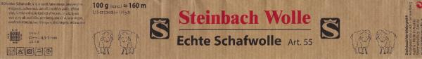 100g ECHTE SCHAFWOLLE von Steinbachwolle 100% reine Schurwolle, Trachtenwolle