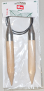 Rundstricknadel Wood Holz von Prym 221614 15,0mm - 80cm